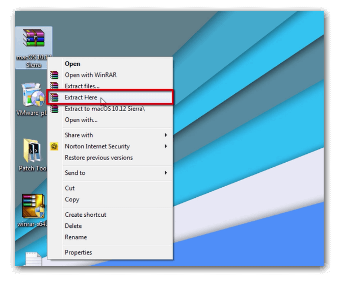 Install macOS sierra in virtualbox on Windows 10