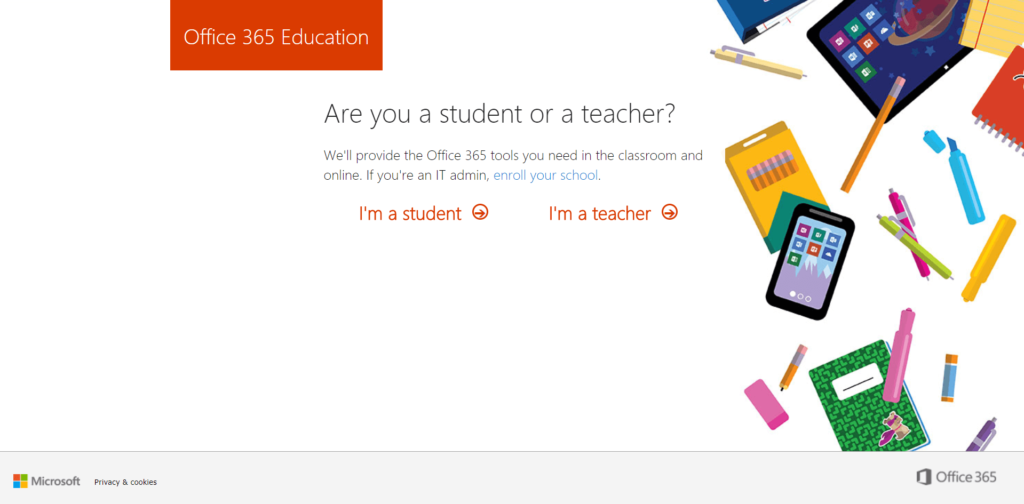 ms office 365 download for students