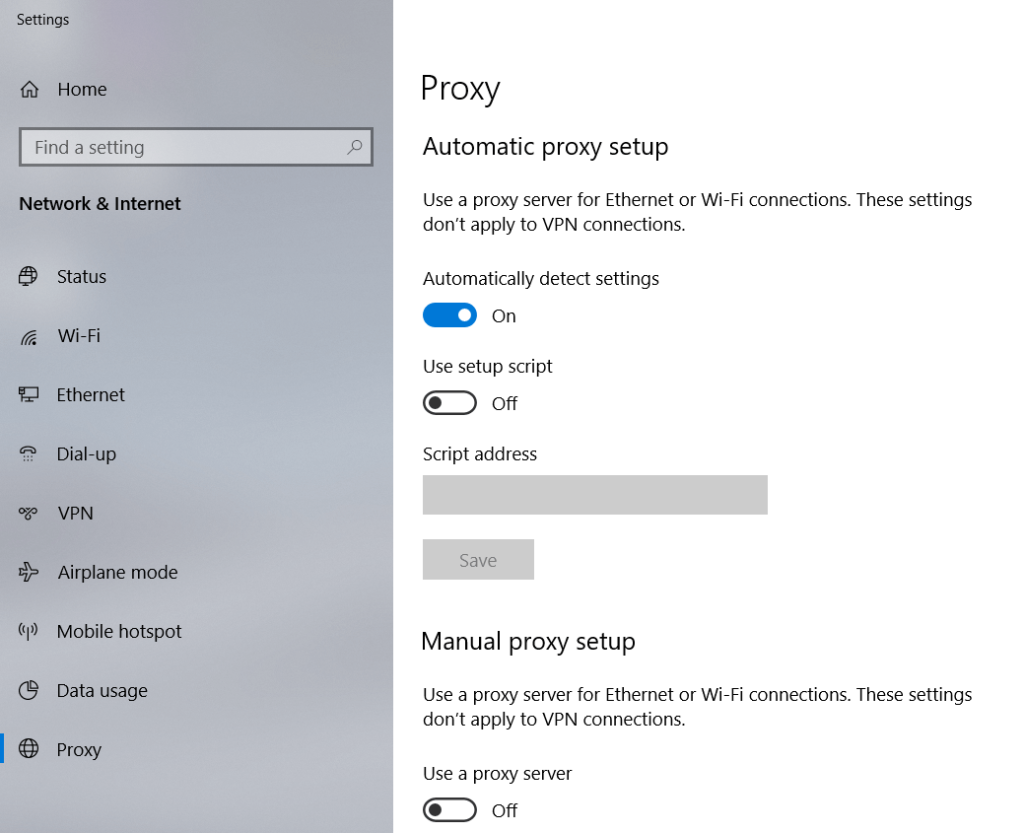 Поменять прокси в браузере Edge. Как подключиться к прокси Windows 8. Windows address сценария ?. Check proxy settings