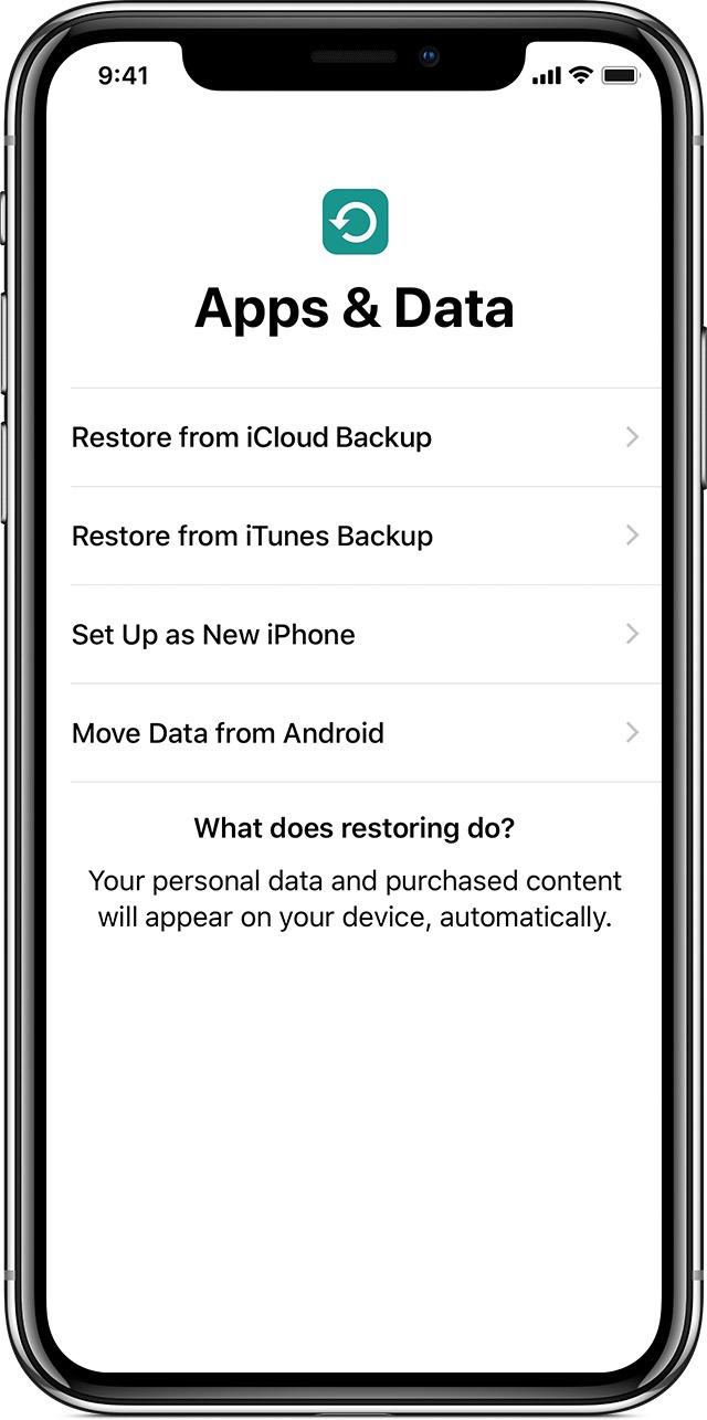 Restore Backup iPhone 