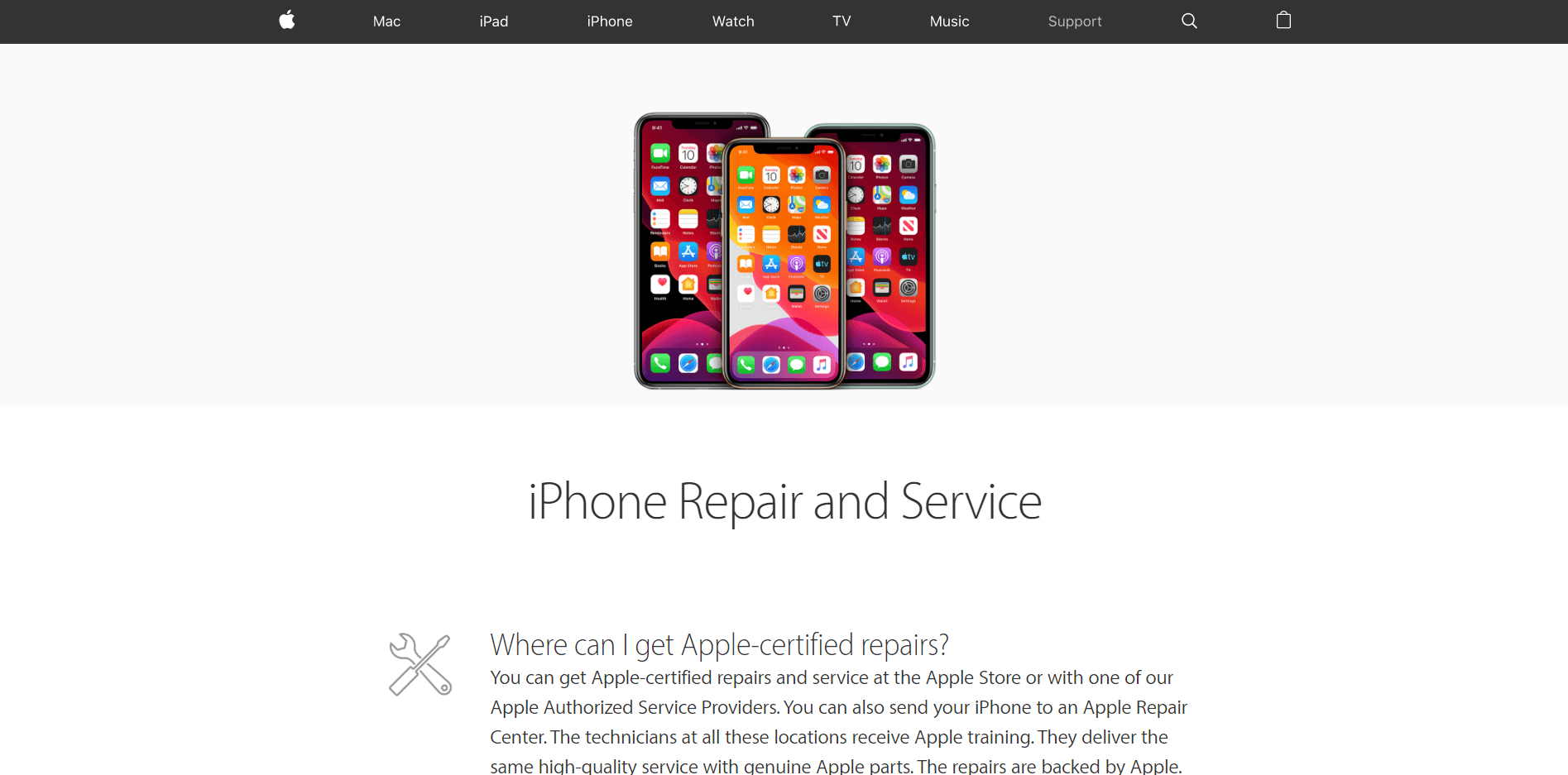 Apple Repair Service 