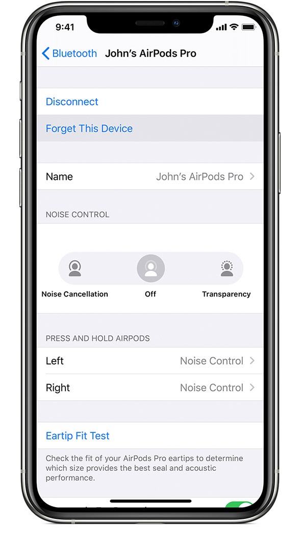Active Noise Cancellation Not Working on AirPods Pro
