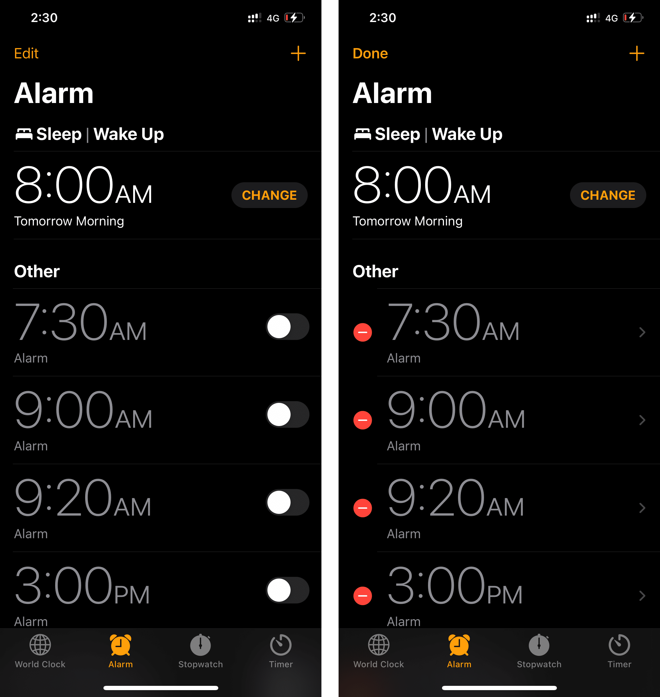 iPhone alarm clock not working