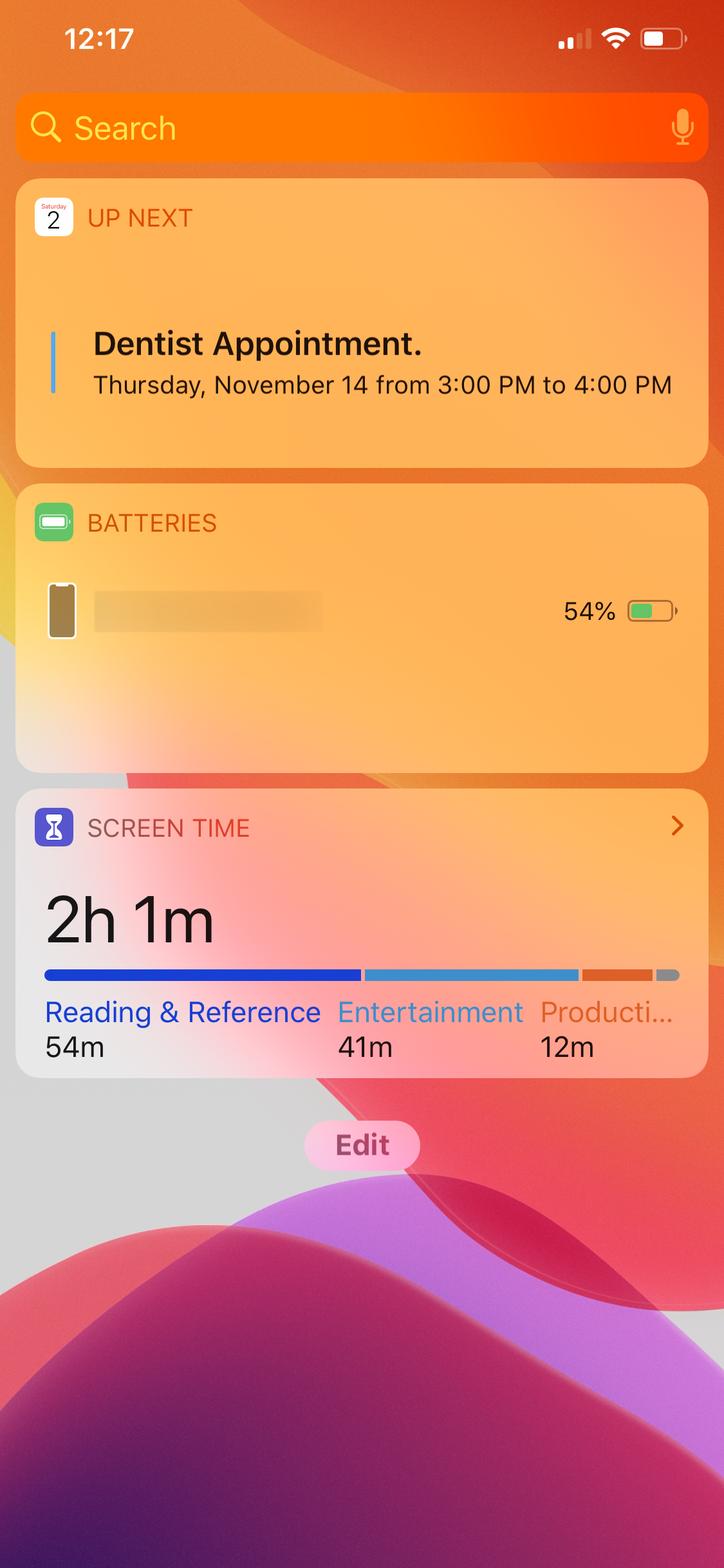 Show Battery Percentage on iPhone 11