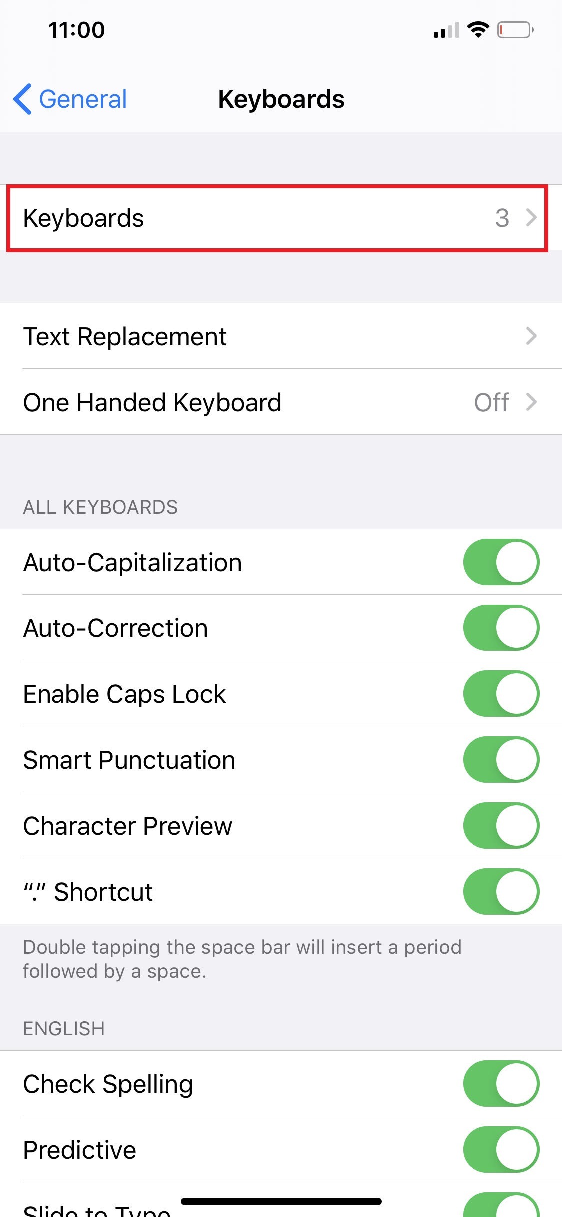 change keyboard color on iPhone