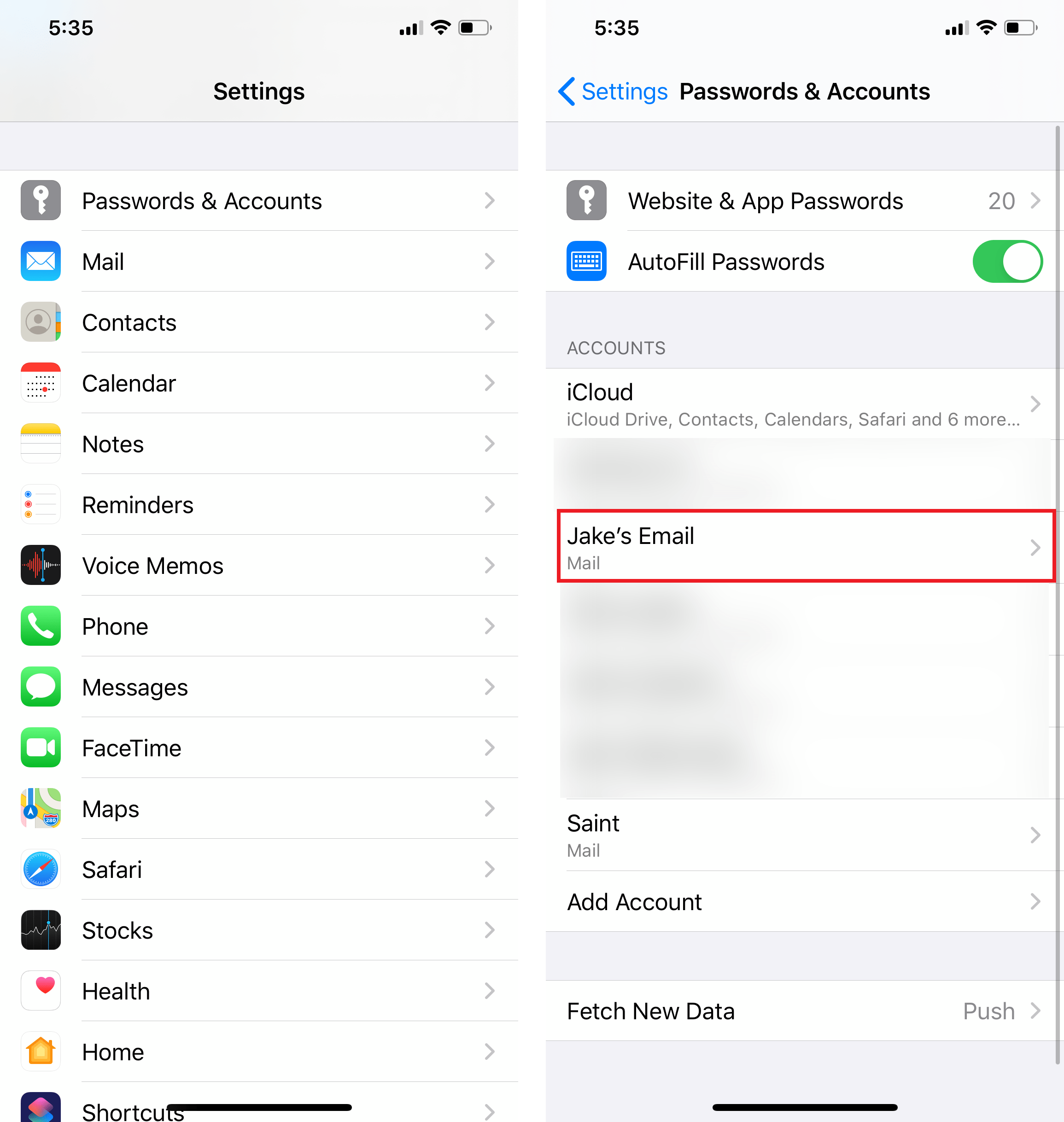 can't delete trash folder on iOS 13
