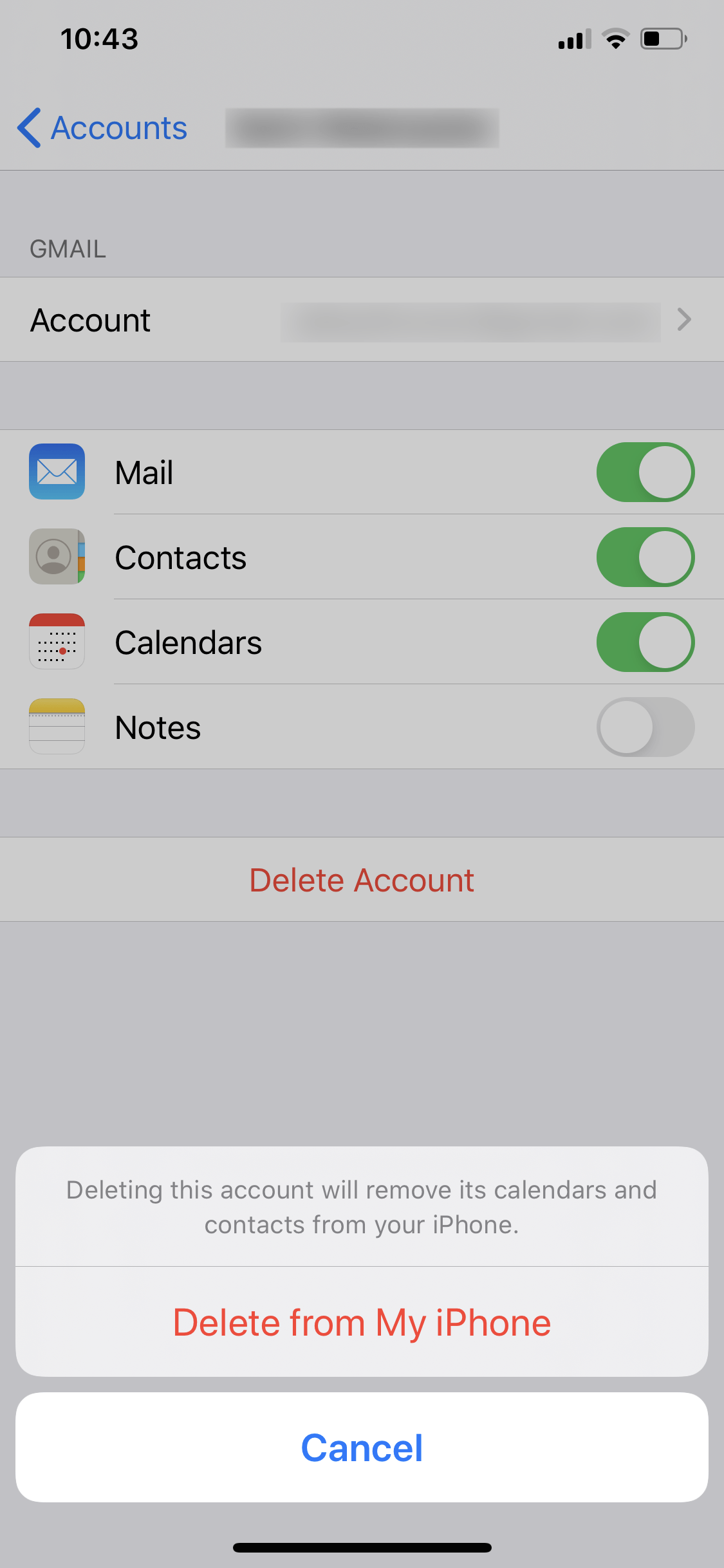 iOS 13 Mail Outlook Duplicate Sent Items