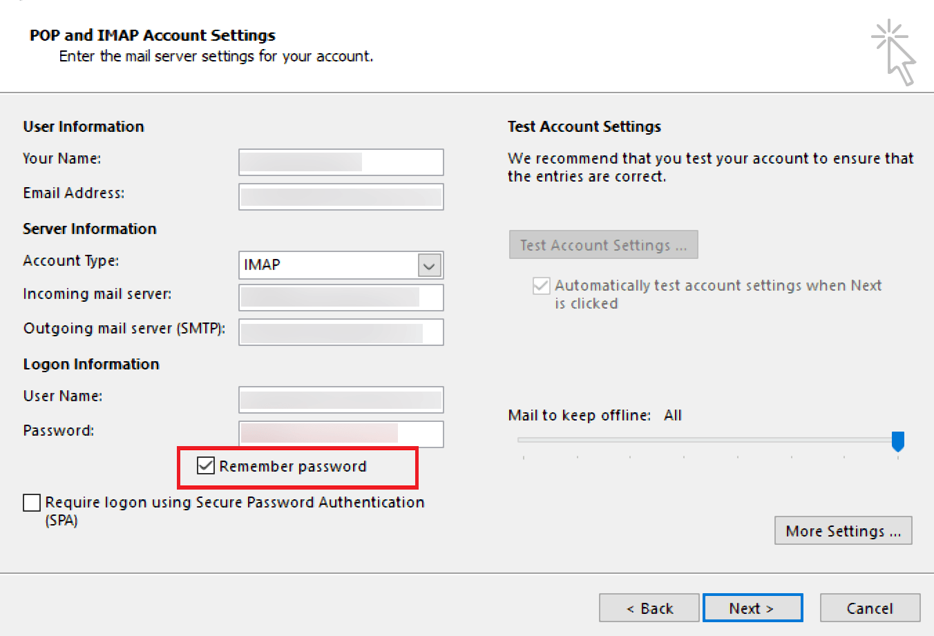 microsoft outlook 2016 keeps asking for password
