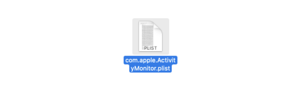 Activity Monitor Columns Are Missing