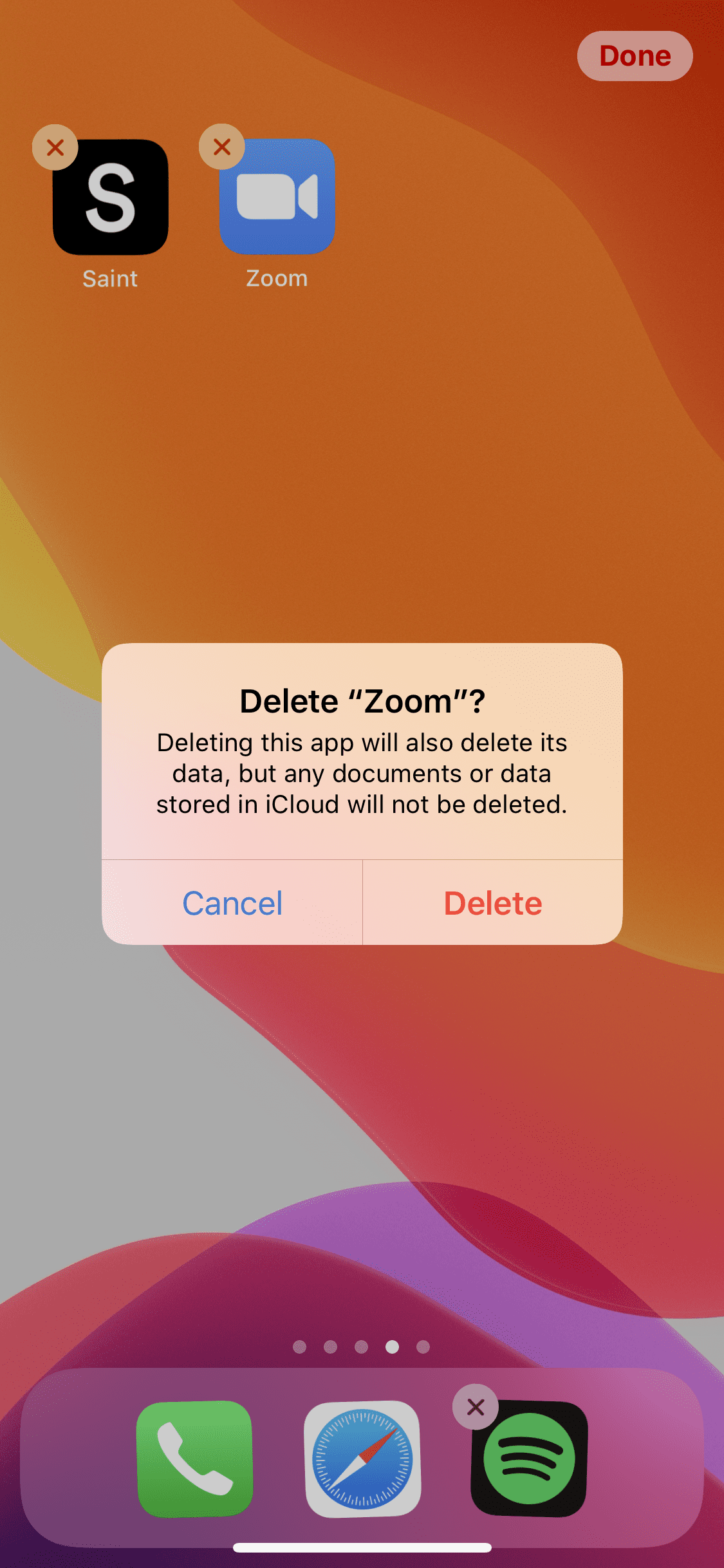 how to delete Zoom account