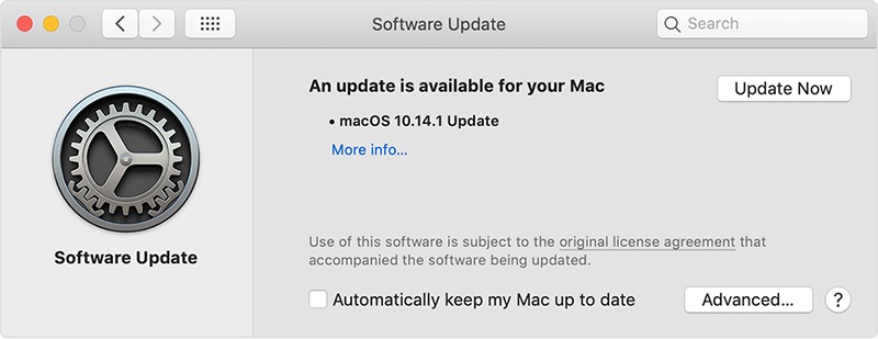 Update macOS (Mac)
