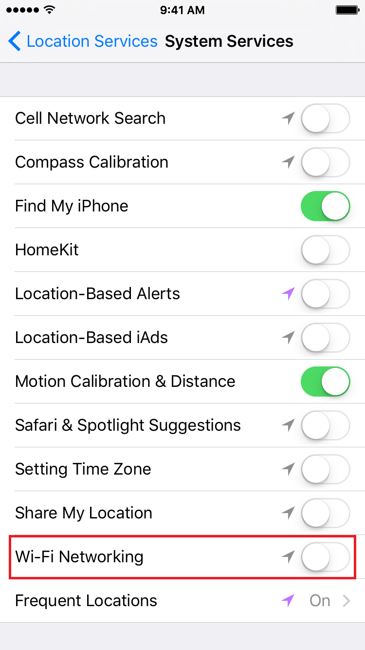 "Select a Wireless Network" Popup Message on iPhone