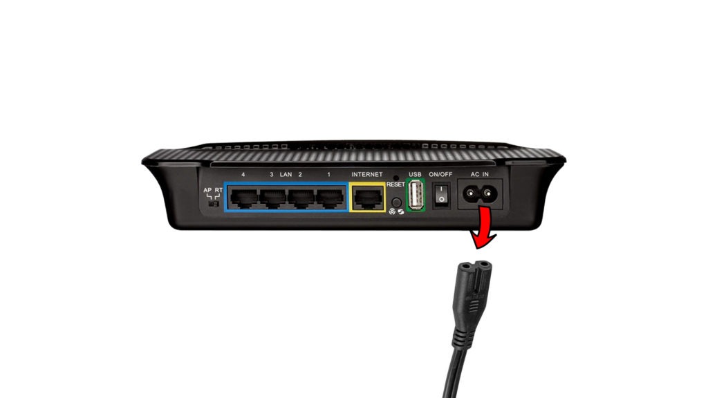 Disconnect Router