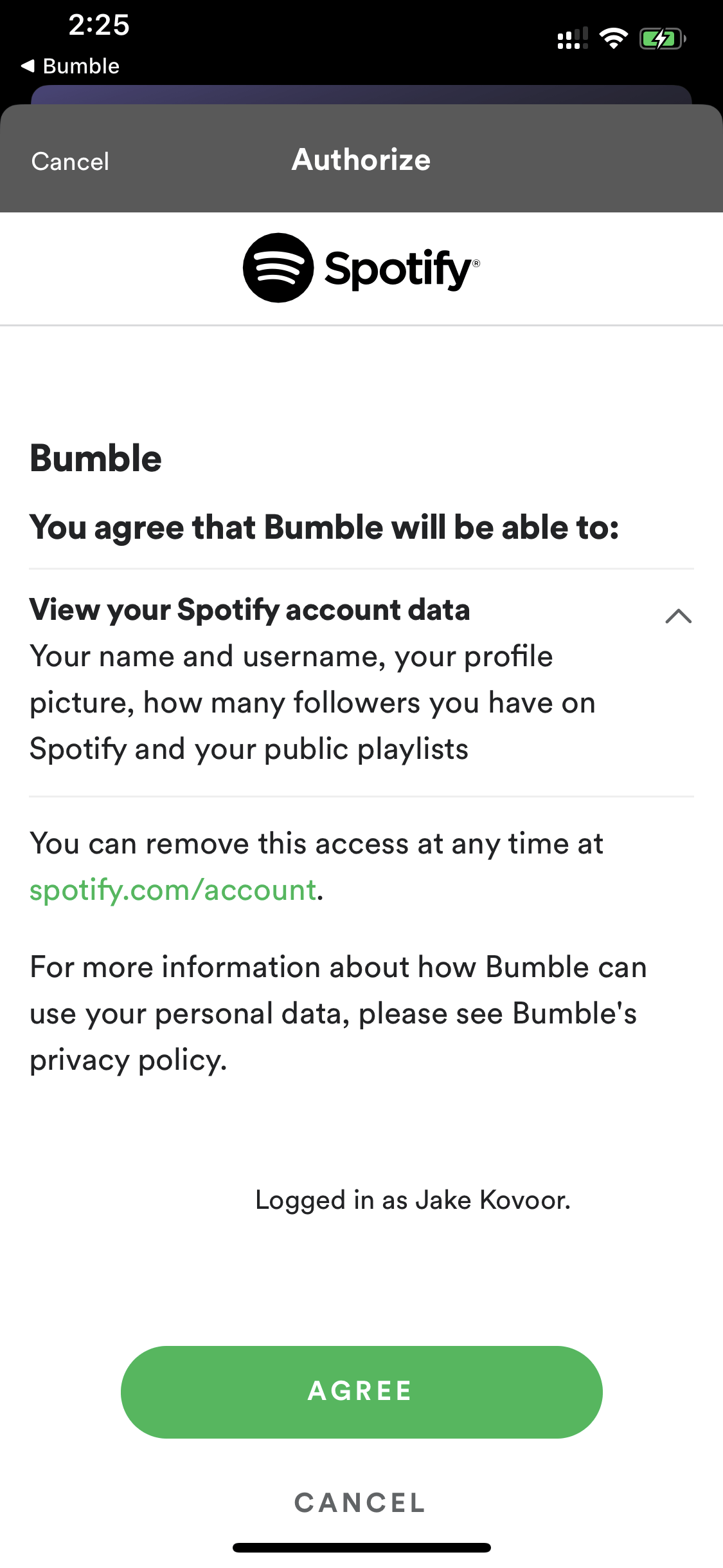How to change top artists on spotify bumble