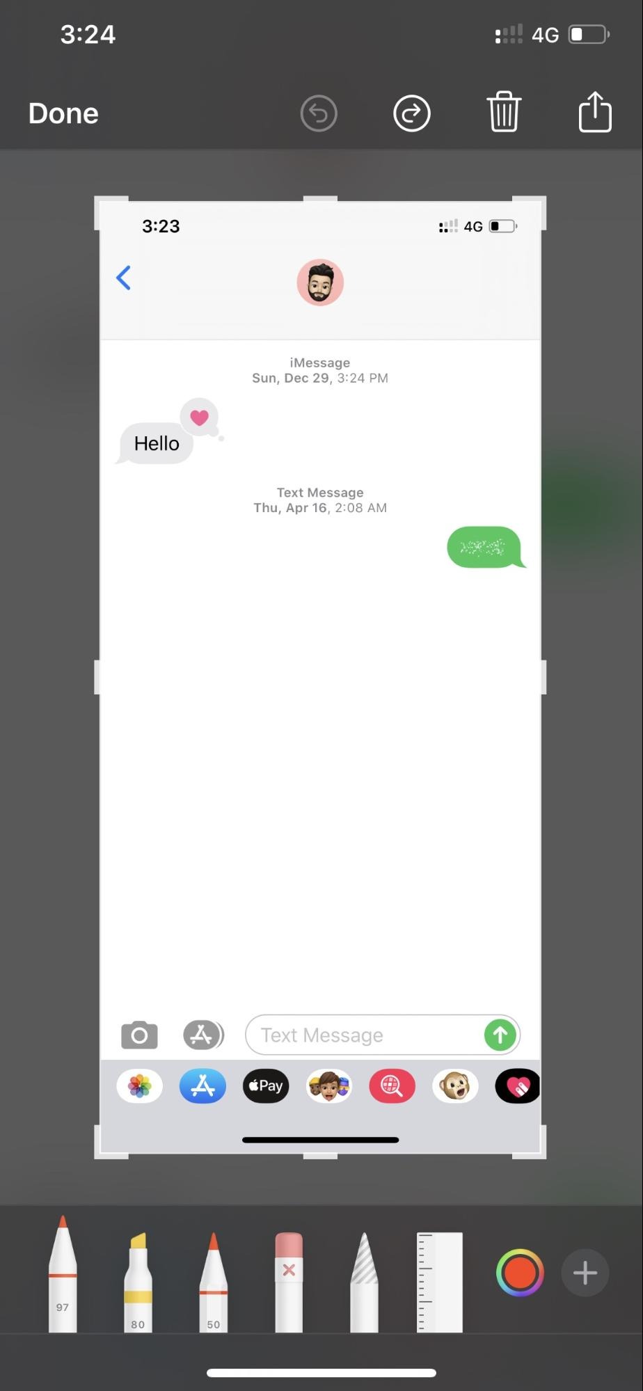how to print text messages from an iphone 10