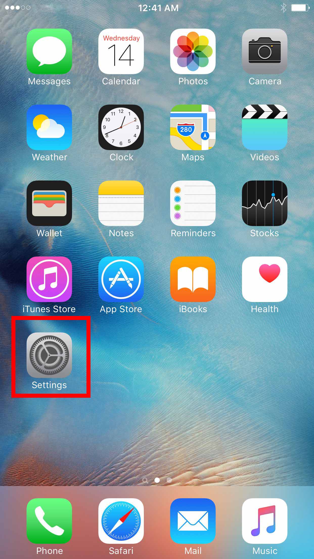 iPhone stuck on updating iCloud settings