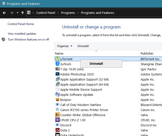 Error de uTorrent Acceso indudablemente denegado Windows 8