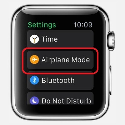 apple watch airplane mode