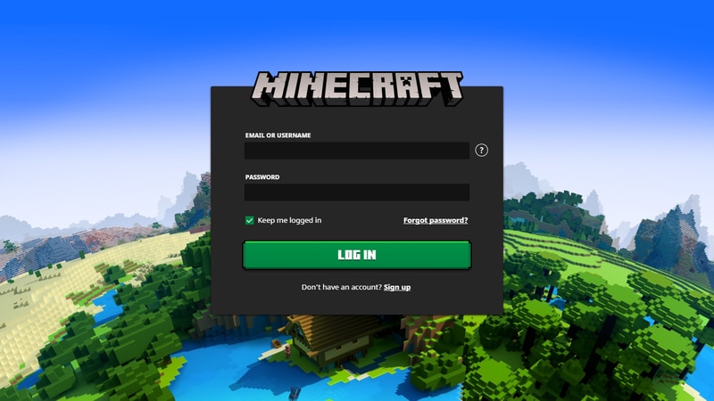Minecraft failed to authenticate connection
