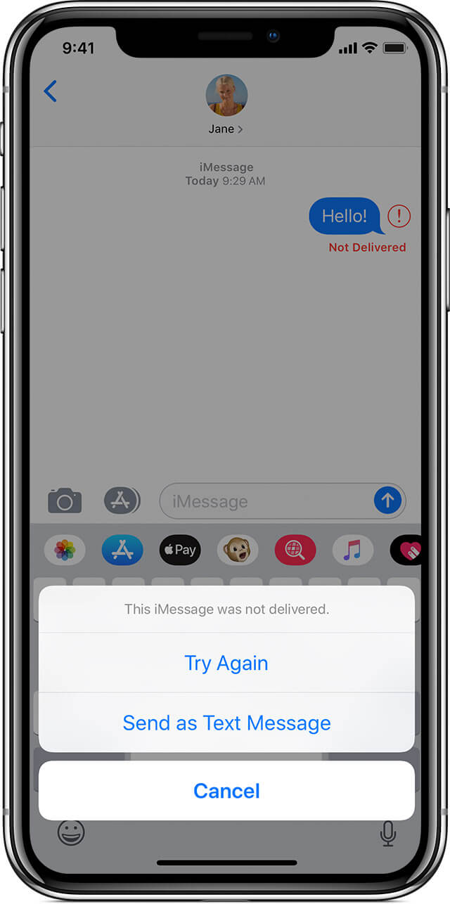 imessage not working on ios 13