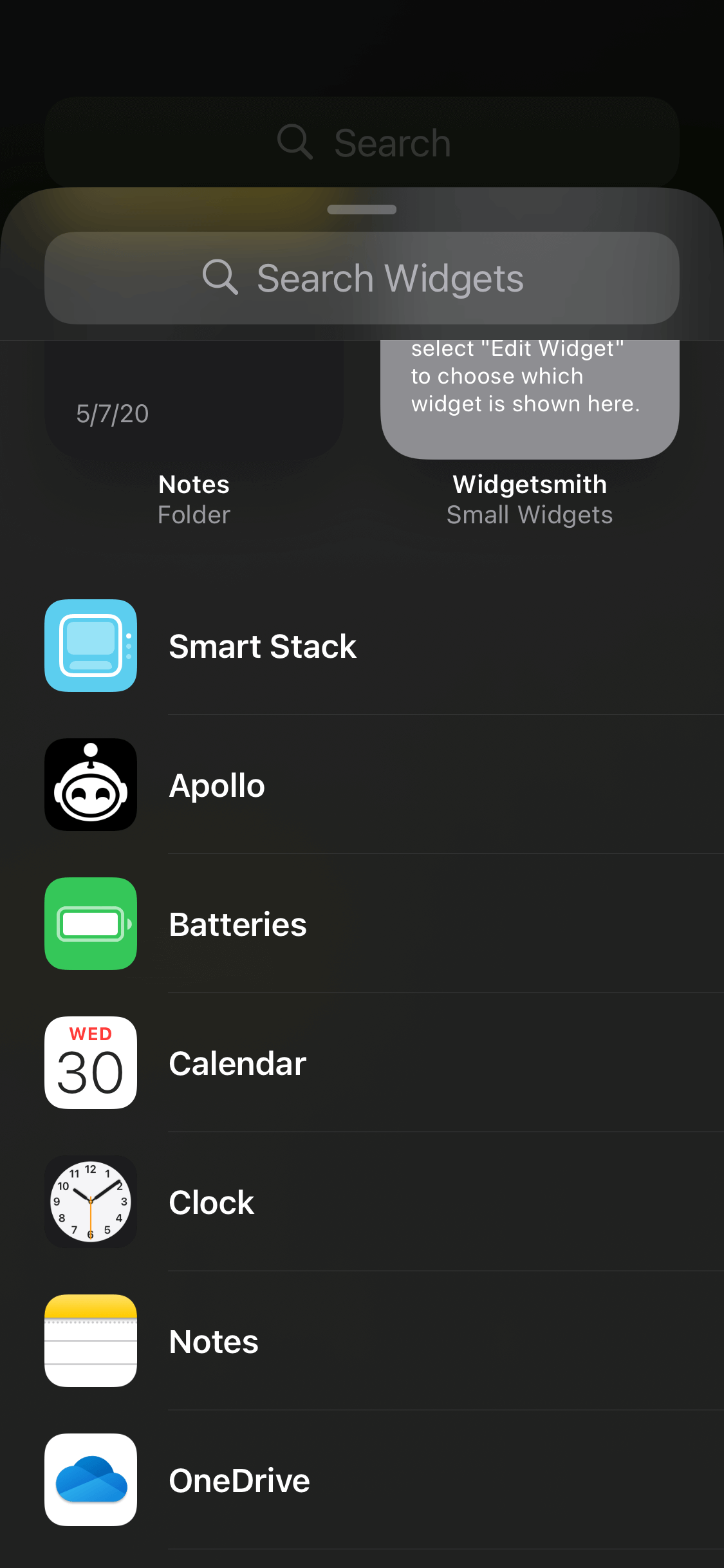 fix large widgets not stacking on ios 14