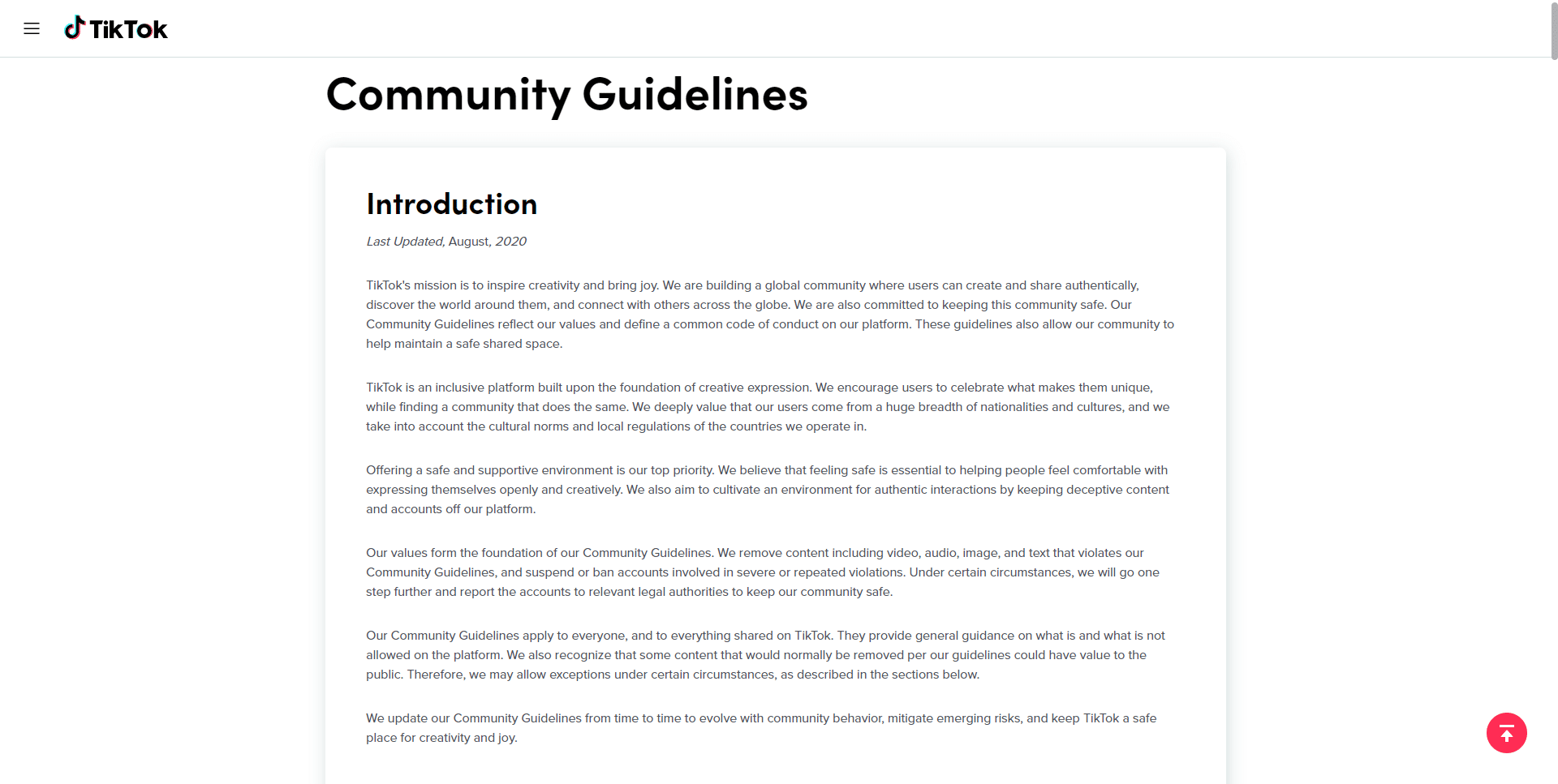 tiktok-community-guidelines