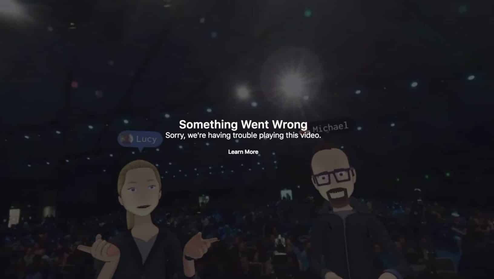 facebook review something went wrong