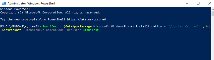 Fix Windows Store Crash Exception Code 0xc000027b