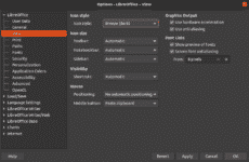 libreoffice dark mode