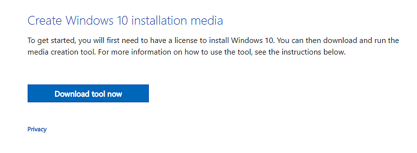 [FIX] Windows 10 Version 2004 Failed 0xc19001e1