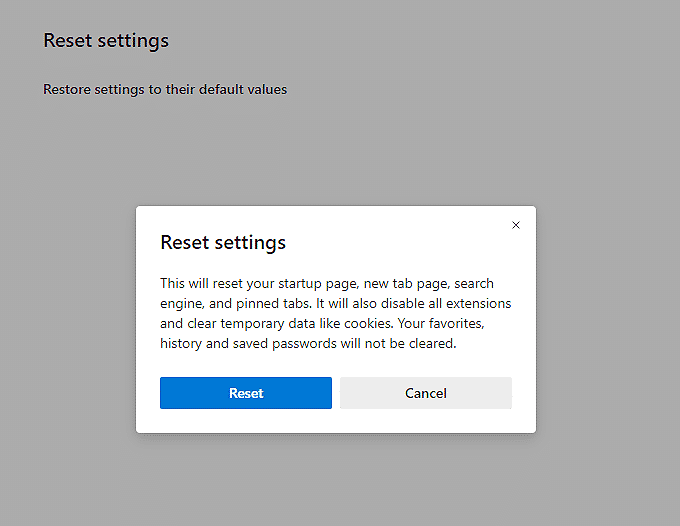 Fix: Microsoft Edge Critical Error
