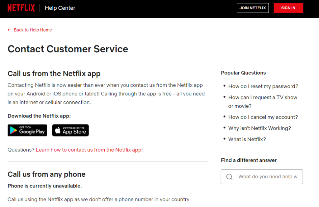 cannot log in netflix