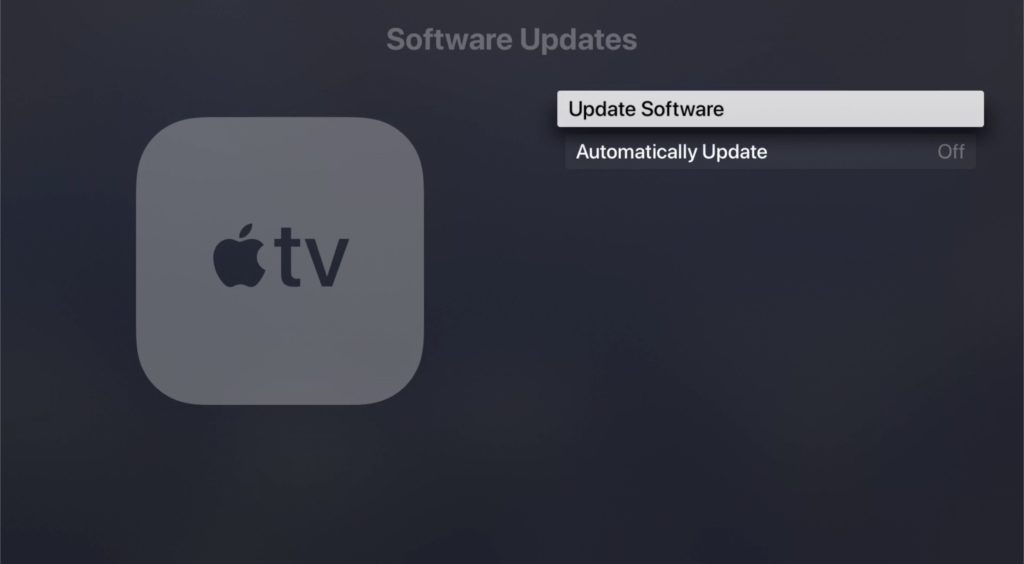 Update Apple TV