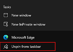 Fix: Microsoft Edge Pinned on Taskbar Opening another Window
