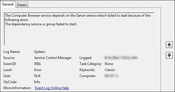 How to Fix ‘Service Control Manager Error 7001’ How to Fix ‘Service Control Manager Error 7001’