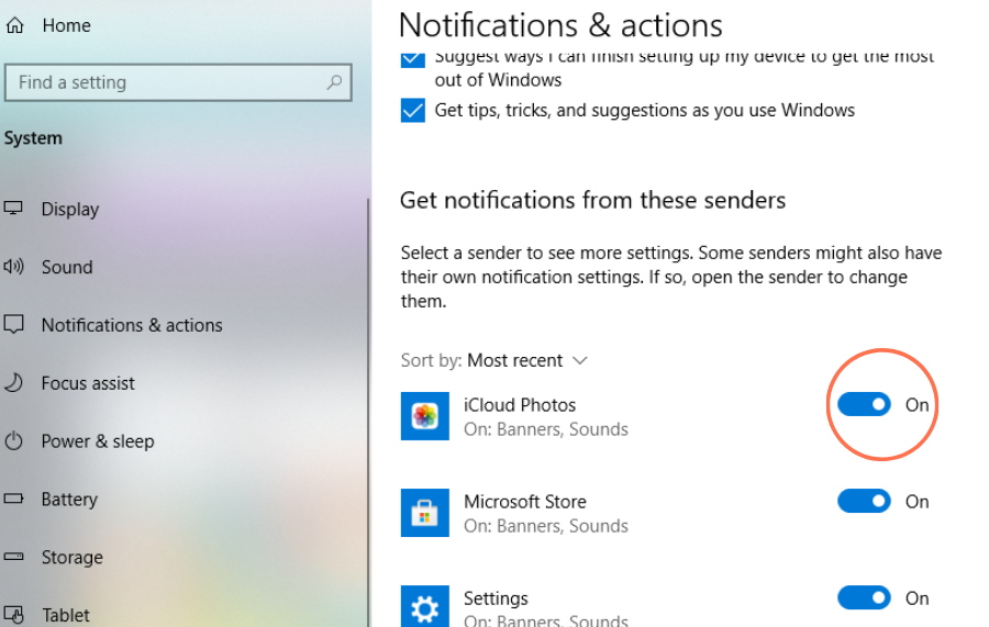 fix iCloud that keeps popping up on Windows PC