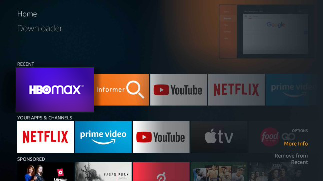 HBO Max not working on Firestick