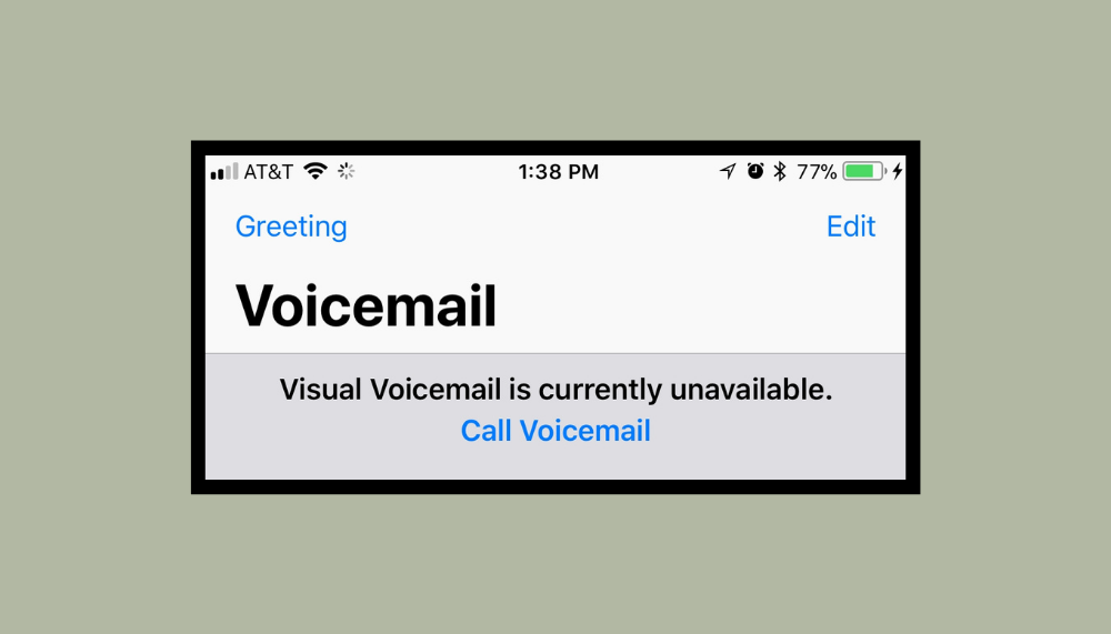 fix visual voicemail currently unavailable 