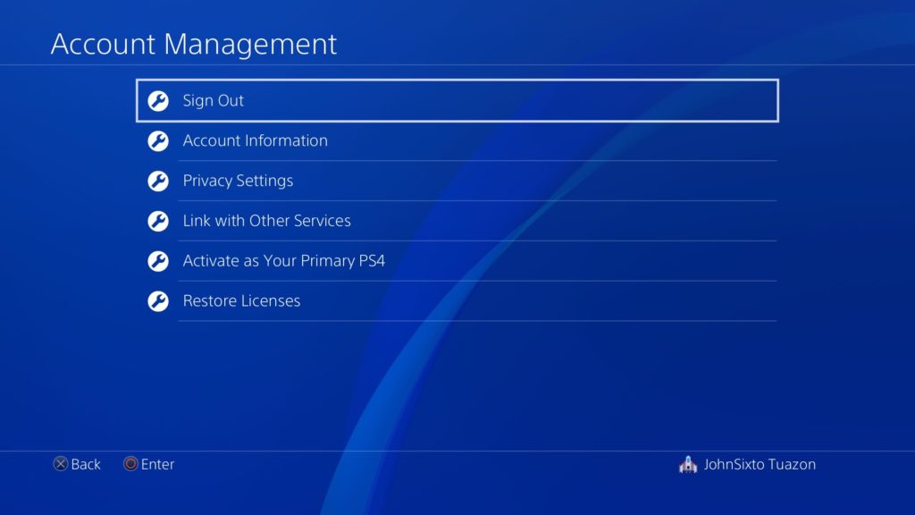 PS4 friend list not loading