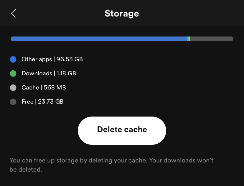 clear other storage on iphone
