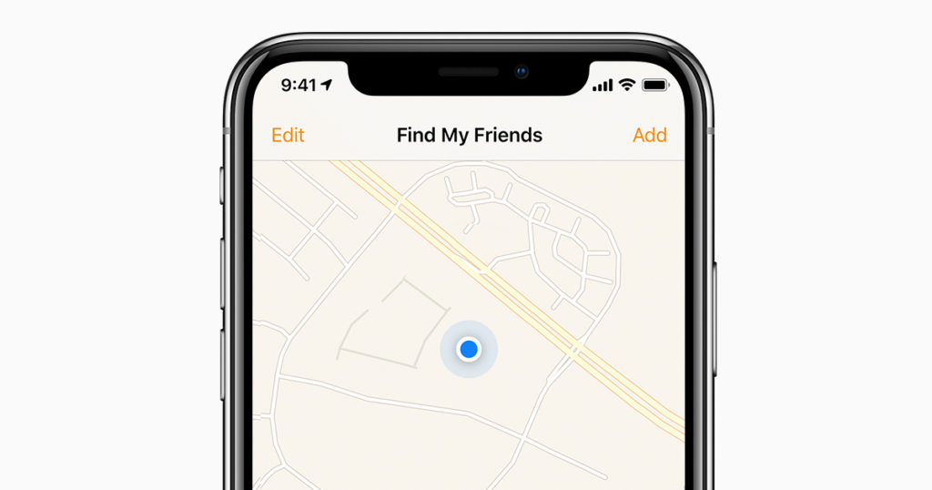 Find My app to check location