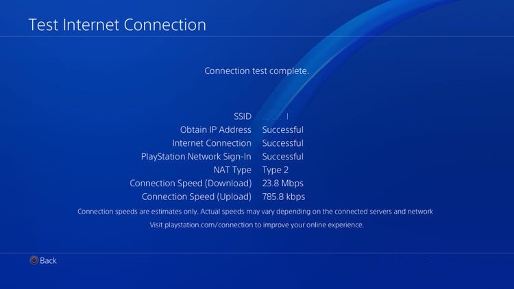 slow download or upload speed on PS4