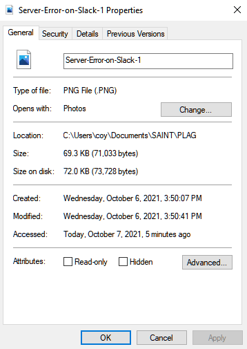 cannot send images on Slack