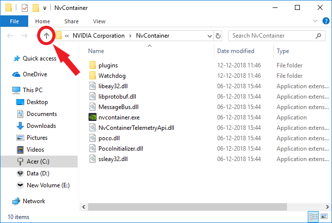 NVIDIA Control Panel Missing on Windows 10