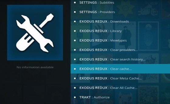 Exodus Redux not working on Kodi