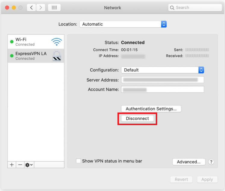 network settings on mac