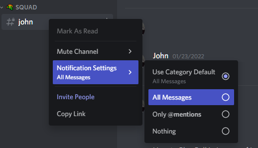 notifications not working on Discord