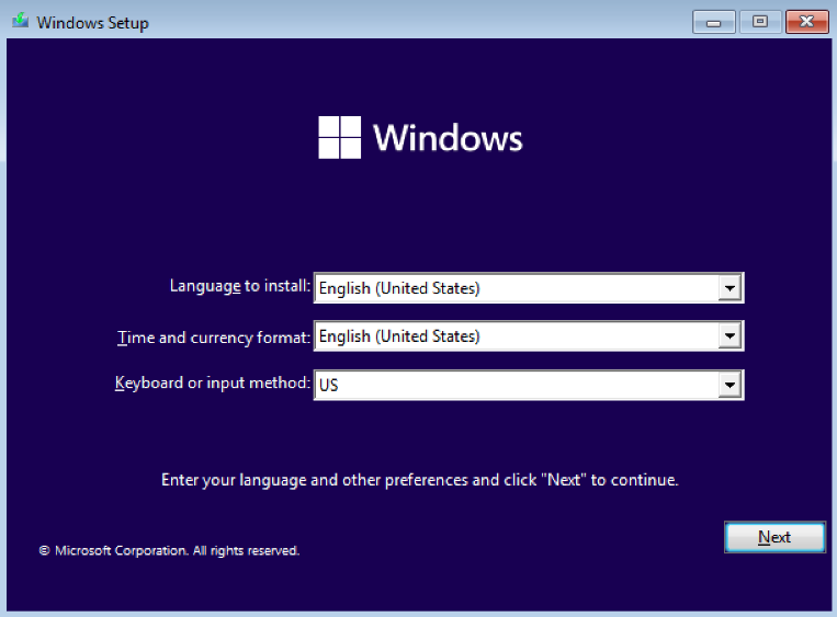 Install Windows 11 on PC
