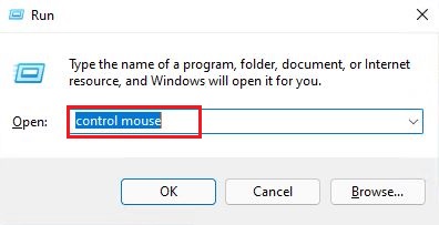 control mouse