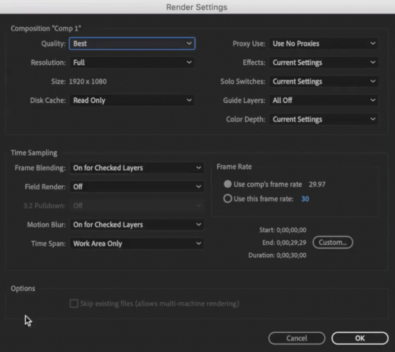 How to Fix After Effects Not Rendering Saint